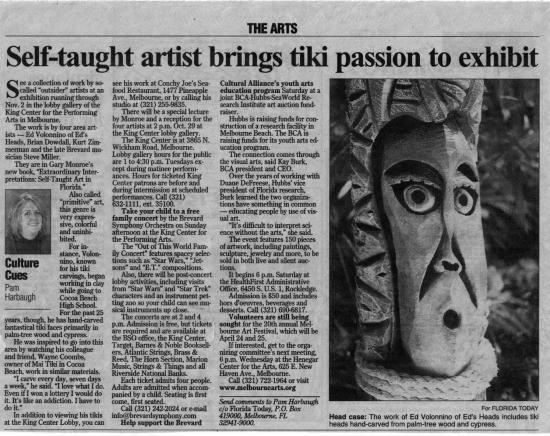 Florida Today October 3rd 2003