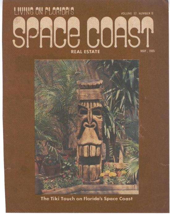 Space Coast Real Estate Magazine Cover 1985